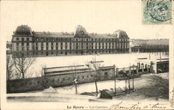 CPA Le Havre the Militaria Barracks