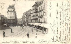 CPA Le Havre the Street of Paris Tram