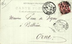 CPA Le Havre the Street of Paris Tram