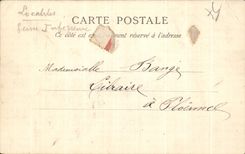 CPA Harbor Public garden Saint Roch an Avenue Bicycle