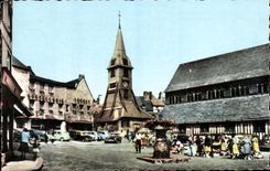 CPA Honfleur (Calvados) La place Sainte Catherine