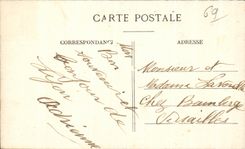 CPA Lyon Places Bellecour and Coteau of Fourvlere