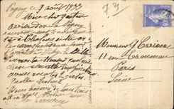 CPA the Alps of Savoy Surroundings of the Collar of Small St Bernard Redoute Ruinee