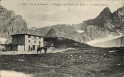 CPA Collar of the vanoise the Refuge Felix Faure and the Point of Gliere