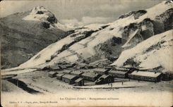 CPA Chapieux military Hutments Militaria