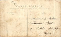 CPA Chapieux military Hutments Militaria