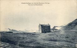 CPA Country cottage Refuge of the Collar of Iseran Seen on Maurienne