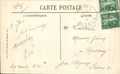 CPA Vittel View of the Village