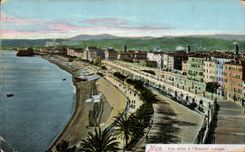 CPA Nice Seen from has Escalier Lesage