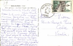 Saline CPA les Bains View the Poupet Mount