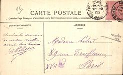 CPA Cap Ferrat Route du Phare