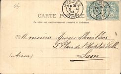 CPA La Cote d Azur Hyeres Vue prise du chemin Saint Bernard