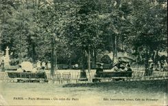 CPA Paris Park Heap a Corner of the Park