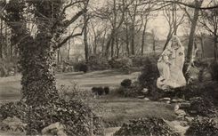 CPA Paris Monument Ambroise Thomas Park Heap