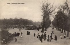 CPA Paris the Botanical garden Children