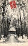 CPA Paris Wood of Boulogne Wood in winter a refuge Under Snow