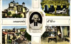 CPA Souvenir Ars Saint Cure Ars