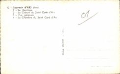 CPA Souvenir Ars Saint Cure Ars