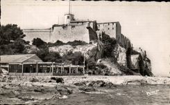 CPA Bar Restoring of Guerite Island Saint Marguerite Cannes Fort
