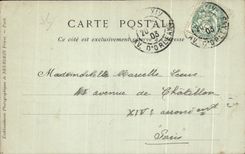 CPA Le Havre the Pier one Day of Storm Lighthouse