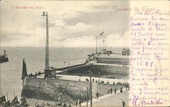 CPA Le Havre Souvenir du L Entree du Port