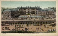 CPA the Castle of Saint Cloud