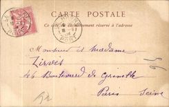 CPA Le Havre Before Port At the Time of the Tide Sailing Boat