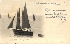 CPA Le Havre Au Large Bateau