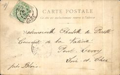 CPA Nimes Eglise St Baudille