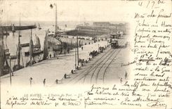 CPA Le Havre L Entree du Port