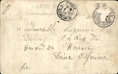 CPA Nimes Tour de L Horloge