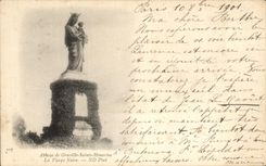 CPA Abbave De Graville Sainte Honorine the Black Virgin