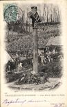 CPA Graville Sainte Honorine Cross Known as of Robert Devil