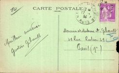 CPA Camp de Mailly Canon de 400 mm Militaria