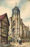 CPA Lisieux L Eglise 