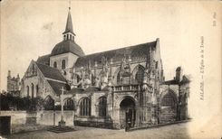 CPA Falaise L Eglise de la Trinite