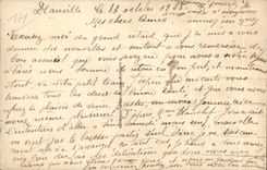 CPA Deauville (the Flowered Beach) Street Gontaut Biron Ass Donkey