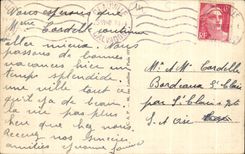 CPA Deauville Flowered Beach the Royal Hotel and Gardens