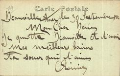 CPA Deauville Beach Flowered Seen from of the Terrace of the Casino