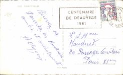 CPA Deauville the Beach