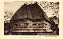 CPA Cameroun Togo Grand Pavillon Exposition coloniale internationale 1931 Paris 