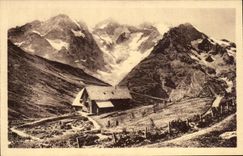 CPA Lautaret the Alpine Garden and Meije