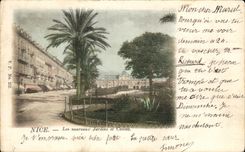 Jardines y casino del noureaux de CPA Niza