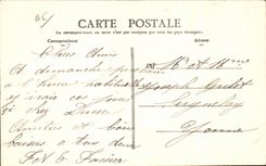 Escalera Lesage de la coleccion artistica de CPA Niza y viaje Bellande