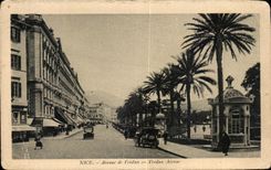 CPA Niza que ocurrio de la avenida de Verdun Verdun