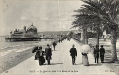 CPA Niza el Quay del sur y el paladar del embarcadero