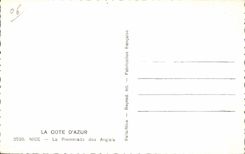 CPA la caminata azul de la dimension Niza del ingles