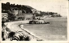 CPA Niza el castillo y el montaje