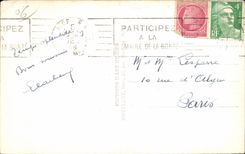 CPA Niza el castillo y el montaje