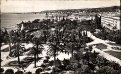 CPA Niza teatro al aire libre de Albert de los jardines el 1r